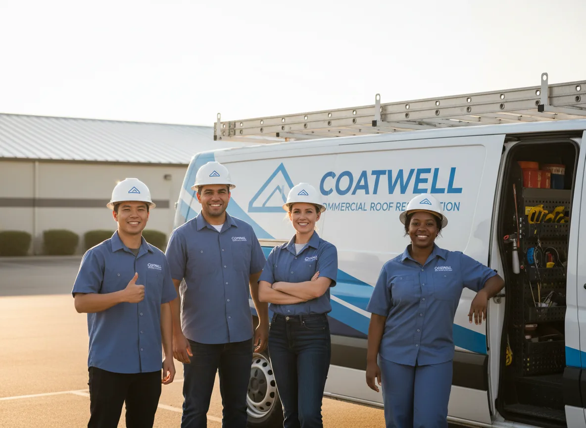Commercial roof coating company in Brusett, MT